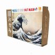Puzzle aus handgefertigten Holzteilen - Hokusai - Die große Welle