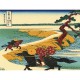 Puzzle aus handgefertigten Holzteilen - Hokusai: Sekiya