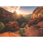 Puzzle  Ravensburger-00118 Nature Edition 19 - Zion Canyon USA