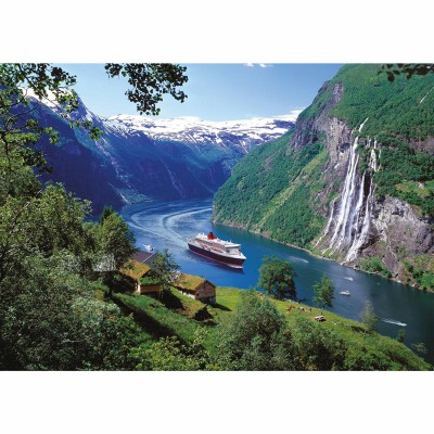 Puzzle Ravensburger-00475 Norwegischer Fjord