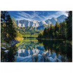 Puzzle  Ravensburger-00653 Deutschland, Eibsee