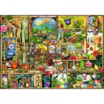 Puzzle  Ravensburger-00659 Colin Thompson: Grandioses Gartenregal