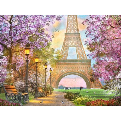 Puzzle Ravensburger-00694 Liebe in Paris