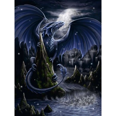 Puzzle Ravensburger-00731 The Blue Dragon