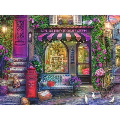 Puzzle Ravensburger-00737 The Chocolate Shop