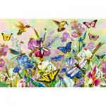  Ravensburger-00767 Moment Puzzle - Blumenwiese