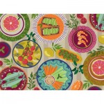 Puzzle  Ravensburger-00776 Leckeres Picknick