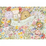 Puzzle  Ravensburger-01079 Freunde der Bienen
