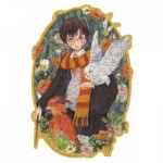  Ravensburger-01458 Holzpuzzle - Harry Potter