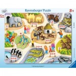  Ravensburger-05233 Rahmenpuzzle - Erstes Zählen bis 5