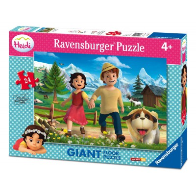 Ravensburger-05461 Riesen-Bodenpuzzle - Heidi