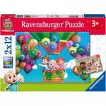  Ravensburger-05628 2 Puzzles - Cocomelon