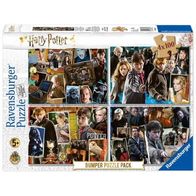 Ravensburger-06832 4 Puzzles - Harry Potter