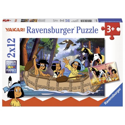 Ravensburger-07607 2 Puzzles - Yakari