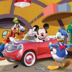  Ravensburger-09247 3 x 49 Teile Puzzleset - Alle lieben Mickey