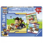  Ravensburger-09369 3 Puzzles - Paw Patrol