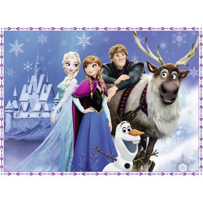 Puzzle Ravensburger-10027 XXL Teile: Frozen - Die Eiskönigin