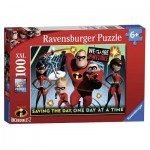 Puzzle  Ravensburger-10716 XXL Teile - Disney Pixar The Incredibles 2