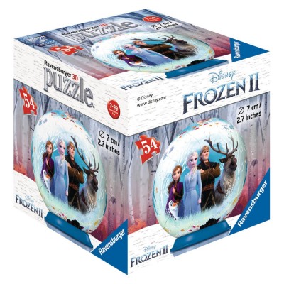 Ravensburger-11182-04 3D Puzzle Ball - Frozen II