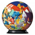  Ravensburger-11785 3D Puzzle-Ball - Pokemon