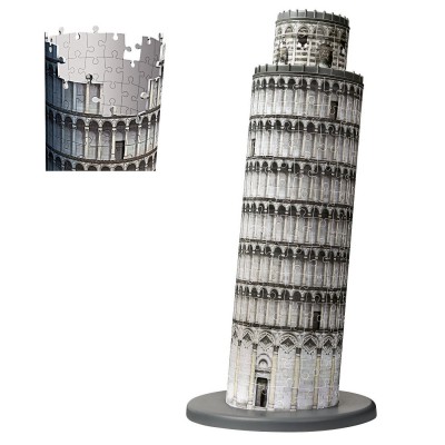Ravensburger-12557 3D Puzzle - Schiefer Turm von Pisa