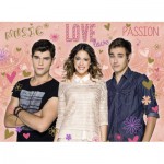 Puzzle  Ravensburger-12706 Violetta - Diego und Leon