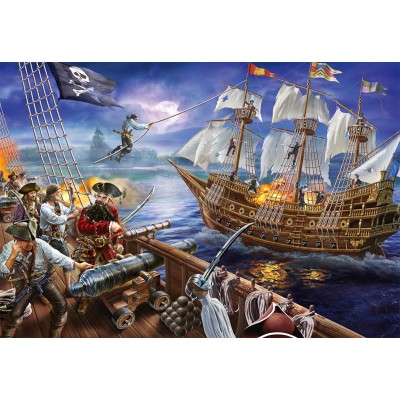 Puzzle Ravensburger-12759 XXL Teile - Piraten
