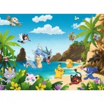 Puzzle  Ravensburger-12840 XXL Teile - Pokemon