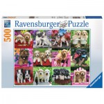 Puzzle  Ravensburger-14659 Welpenfreunde