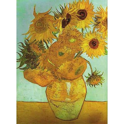 Puzzle Ravensburger-16206 Van Gogh: Sonnenblumen