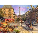 Puzzle  Ravensburger-16309 Vintage Paris