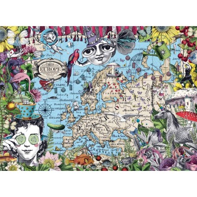 Puzzle Ravensburger-16760 Europe Map