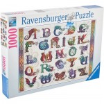 Puzzle  Ravensburger-16814 Alphabet Dragon