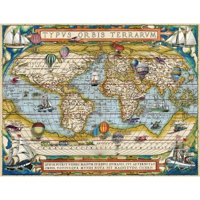 Puzzle Ravensburger-16825 Around the World
