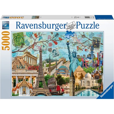 Puzzle Ravensburger-17118 Big City Collage