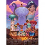 Puzzle  Ravensburger-17330 Disney Castles Jasmine