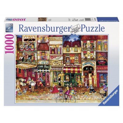 Puzzle Ravensburger-19408 Straße in Frankreich
