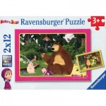   2 Puzzles - Masha and The Bear