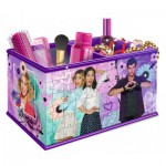   3D Puzzle - Girly Girls Edition - Aufbewahrungsbox: Violetta