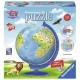 3D Puzzle - Globe in Französisch