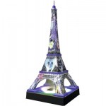   3D Puzzle mit LED - Disney Eiffelturm