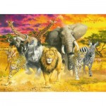 Puzzle   Afrikanische Tiere