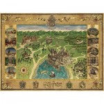 Puzzle   Harry Potter - Hogwarts Map