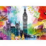 Puzzle   Postkarte aus London