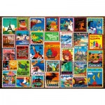   Wellness & Puzzle - Briefmarken aus aller Welt
