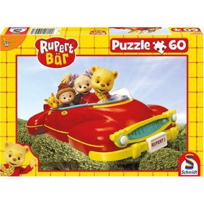 Puzzle Schmidt-spiele-55027 Rupert Bär, Ausflug mit Rupert