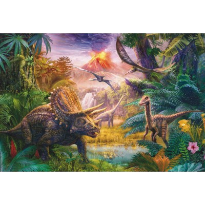 Puzzle Schmidt-Spiele-56129 Das Tal der Dinosaurier