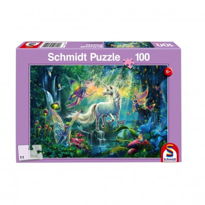 Puzzle Schmidt-Spiele-56254 Im Land der Fabelwesen