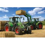 Puzzle  Schmidt-Spiele-56256 Fendt Vario 724 und 716 mit Frontlader