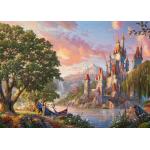 Puzzle  Schmidt-Spiele-57372 Disney - Belles Magische Welt